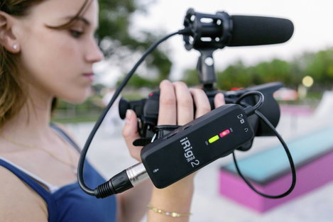 IK Multimedia iRig Pre 2 Rátűzhető Mobiltelefon mikrofon Átviteli mód:Vezetékes 8. kép