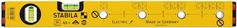 Stabila Type 70 Electric 16135 Vízmérték 43 cm 0.5 mm/m 2. kép