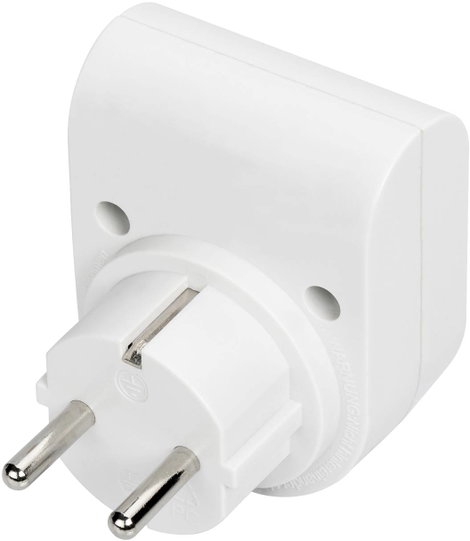 Digitus DN-95400 neu Túlfeszültség ellen védő köztes dugalj Túlfeszültség elleni védelem: Dugalj 13. 2. kép