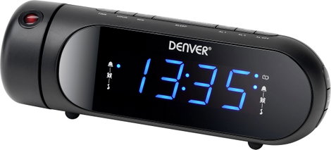 Denver CPR-700 Rádiós ébresztőóra URH USB Ébresztő funkció, Akkutöltő funkció Fekete 10. kép