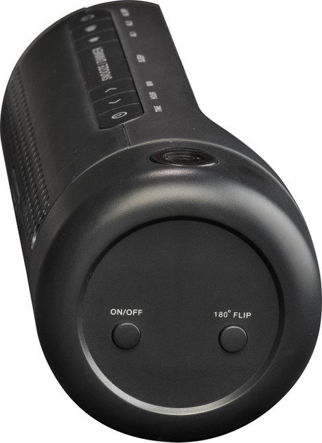 Denver CPR-700 Rádiós ébresztőóra URH USB Ébresztő funkció, Akkutöltő funkció Fekete 2. kép