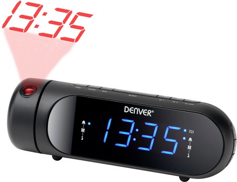 Denver CPR-700 Rádiós ébresztőóra URH USB Ébresztő funkció, Akkutöltő funkció Fekete 9. kép