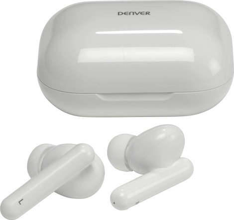 Denver TWE-38 In Ear fejhallgató Bluetooth® Fehér 3. kép