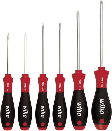 Lyukas torx csavarhúzó készlet, 6 részes, Wiha SoftFinish 24506