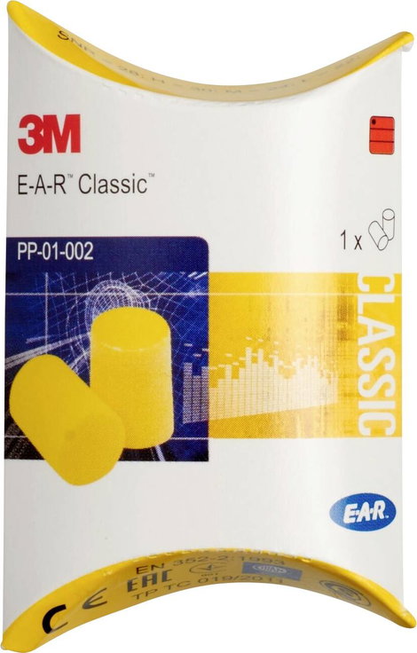 3M EAR PD01009 Hallásvédő füldugó 31 dB 500 pár 2. kép
