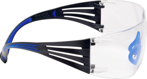 3M SF401SGAF-BLU Szemüveg felett hordható védőszemüveg Párásodás mentes Kék, Szürke EN 166, EN 170, 2. kép