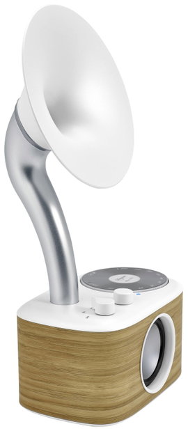 Sangean WR-45 White Asztali rádió URH AUX, Bluetooth® Újratölthető Fehér