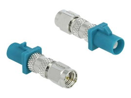 Delock 89861 Z-SMA adapter Csatlakozók: Z dugó, SMA dugó 1 db