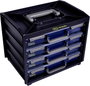 Hordozó 4 részes alkatrésztároló 376 x 265 x 310 mm, raaco HandyBox 136242 4. bélyegkép