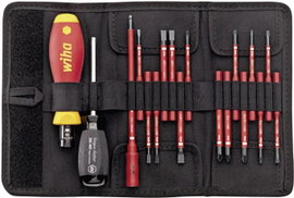 VDE nyomaték csavarhúzó készlet, 18 részes, Wiha SlimTorque 36791