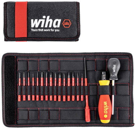 VDE nyomaték csavarhúzó készlet, 18 részes, Wiha SlimTorque 36791 2. kép