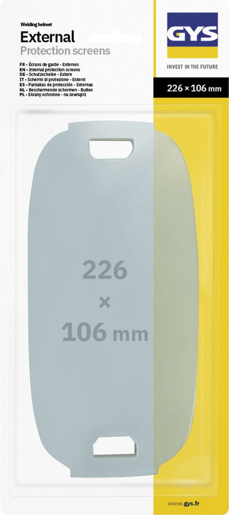 Toolit PROMAX 9-13 045781 Tartalék üveg hegesztő védőpajzshoz
