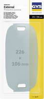 Toolit PROMAX 9-13 045781 Tartalék üveg hegesztő védőpajzshoz bélyegkép