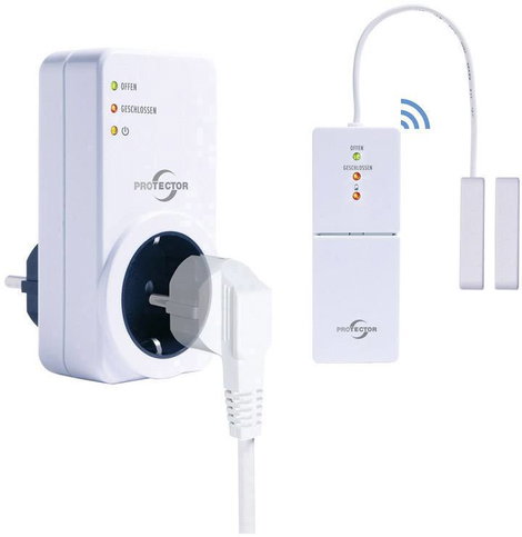 Protector Vezeték nélküli szellőzés vezérlő AS-500 1800 W Fehér