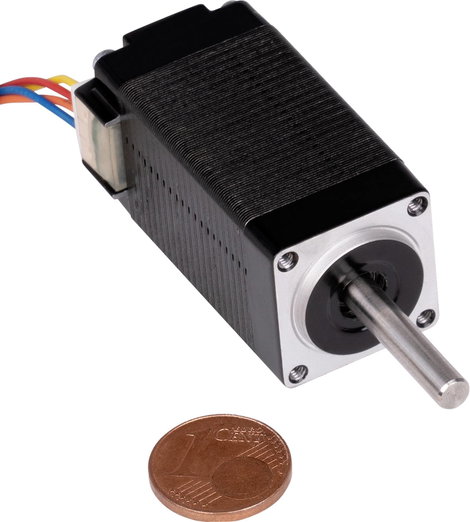Joy-it Léptetőmotor NEMA08-02 Joy-IT 0.020 Nm 0.8 A 0.8 A Tengely átmérő: 4 mm 2. kép