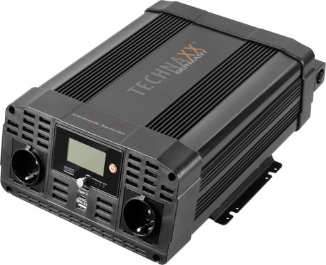 Technaxx Inverter TE22 12 V/DC - 230 V/AC