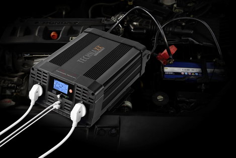 Technaxx Inverter TE22 12 V/DC - 230 V/AC 2. kép