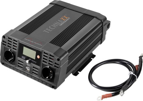 Technaxx Inverter TE22 12 V/DC - 230 V/AC 7. kép