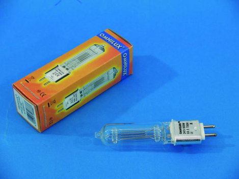 Omnilux HX600 Halogén fényeffekt fényforrás 230 V G9.5 600 W Fehér