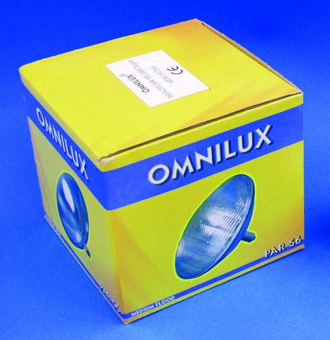 Omnilux WFL Halogén fényeffekt fényforrás 230 V GX16d 300 W Fehér Dimmelhető 4. kép