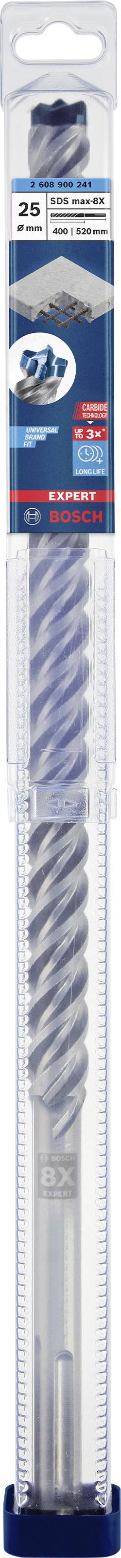 Bosch Accessories EXPERT SDS max-8X 2608900241 Kalapácsfúró 1 db 25.00 mm Teljes hossz 520 mm SDS-Ma 2. kép
