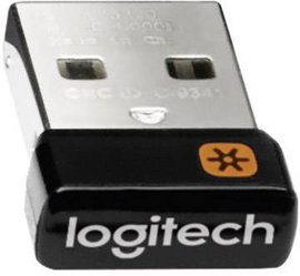 Logitech Pico USB Unifying Receiver-1 Rádiójel vevő Fekete