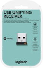 Logitech Pico USB Unifying Receiver-1 Rádiójel vevő Fekete 3. bélyegkép