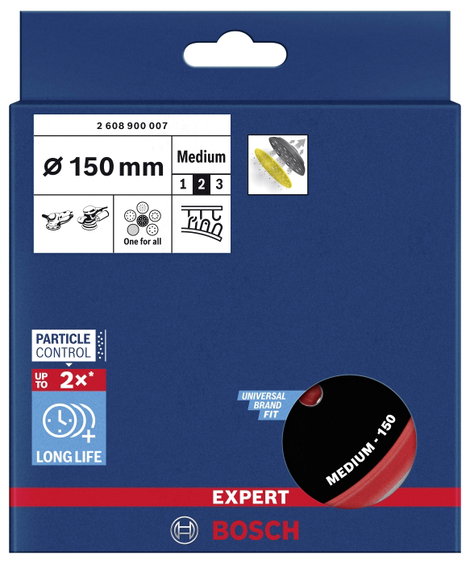 Többlyukú univerzális tartólemez, 150 mm, Bosch Accessories 2608900007 3. kép